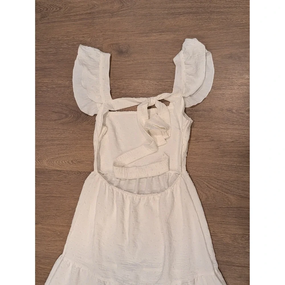 Dreamy Cottagecore Swiss Dot Maxi Dress - Picture 11 of 11